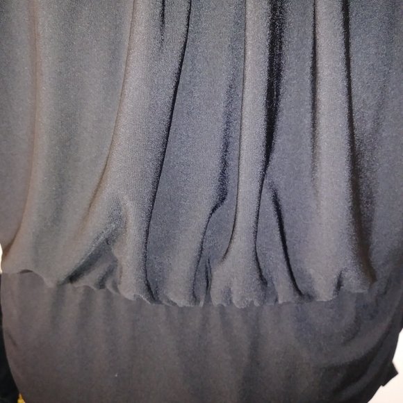 NWT Muse long sleeve black dress size 14 - Picture 3 of 9